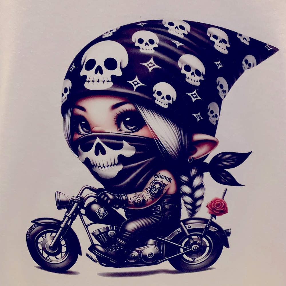 My biker gnome  beauty tee